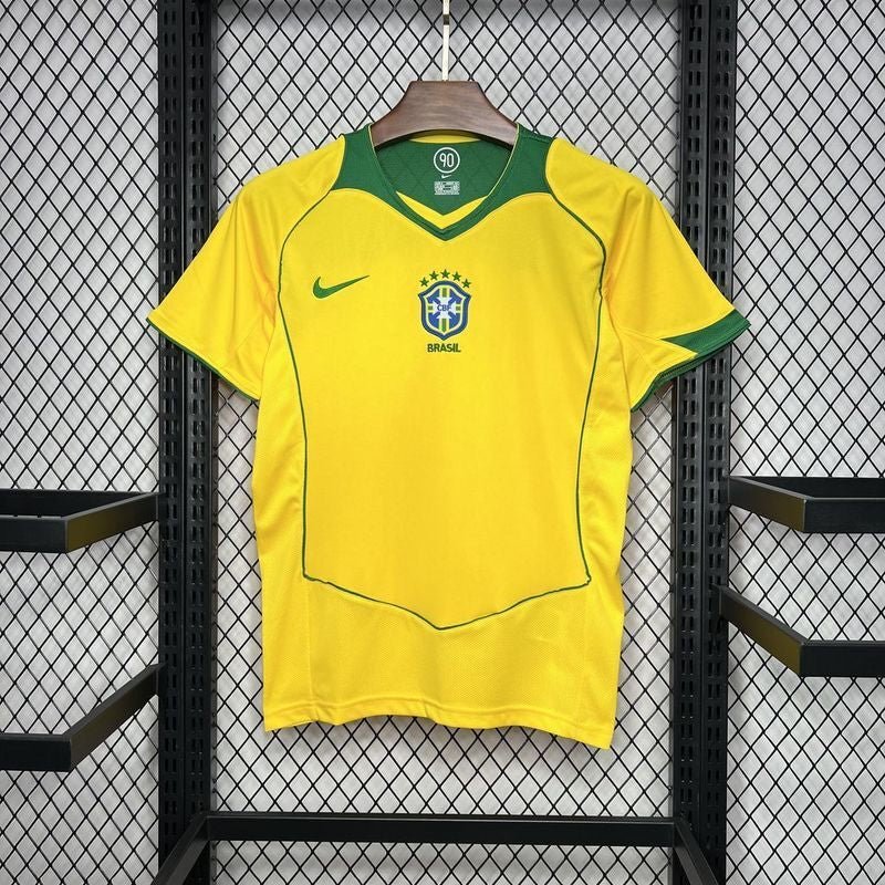 Brazil 🇧🇷 2004 Home Jersey. - World Cup Retro Soccer Shop