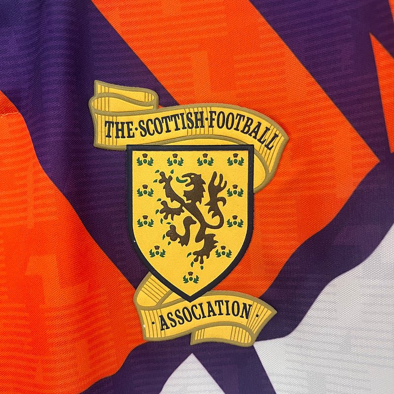 Scotland 🏴󠁧󠁢󠁳󠁣󠁴󠁿 1991 Third Jersey. - World Cup Retro Soccer Shop