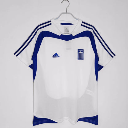 Greece 🇬🇷 Euro 2004 “Champions” Away Jersey. - World Cup Retro Soccer Shop