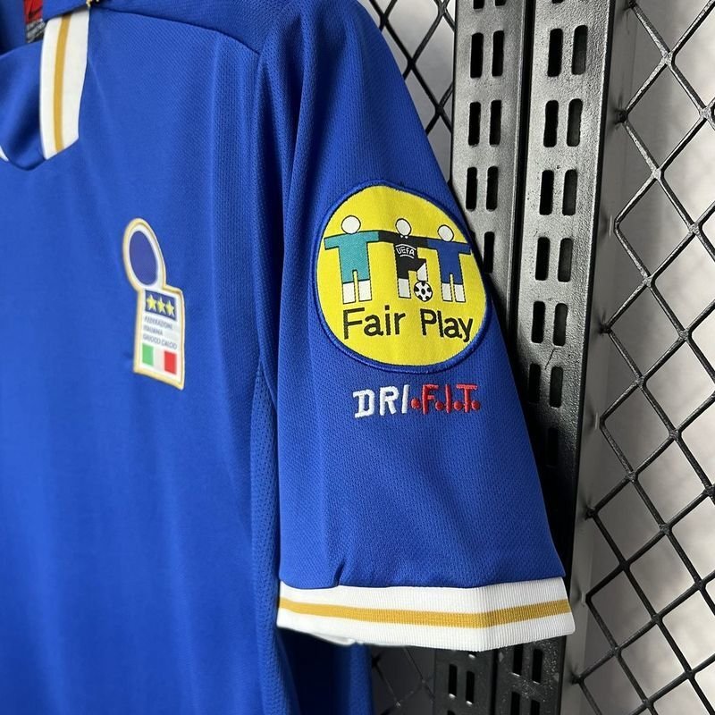 Italy 🇮🇹 Euro 1996 Home Jersey. - World Cup Retro Soccer Shop