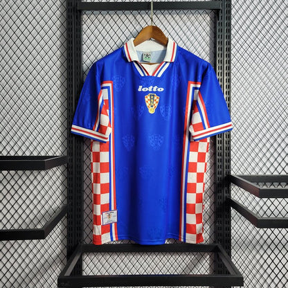Croatia 🇭🇷 1998 World Cup Away Jersey. - World Cup Retro Soccer Shop