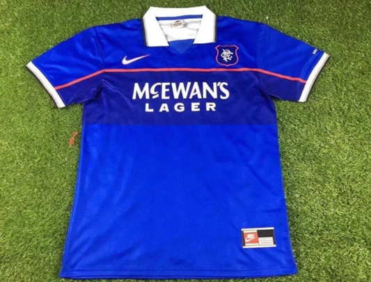 Glasgow Rangers 97/99 Home Retro Kit.