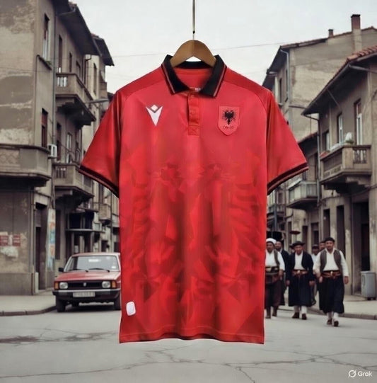 Albania 🇦🇱 2023/24 Home Jersey. - World Cup Retro Soccer Shop