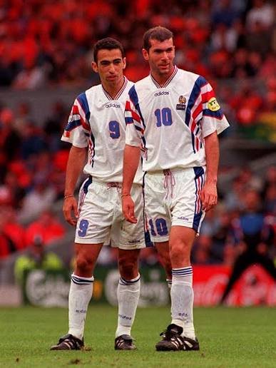 France 🇫🇷 Euro 1996 Away Jersey. - World Cup Retro Soccer Shop