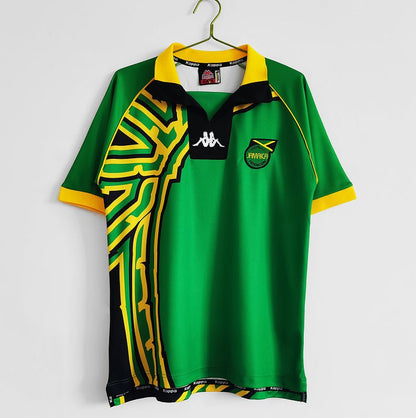 Jamaica 🇯🇲 1998 World Cup Away Jersey. - World Cup Retro Soccer Shop