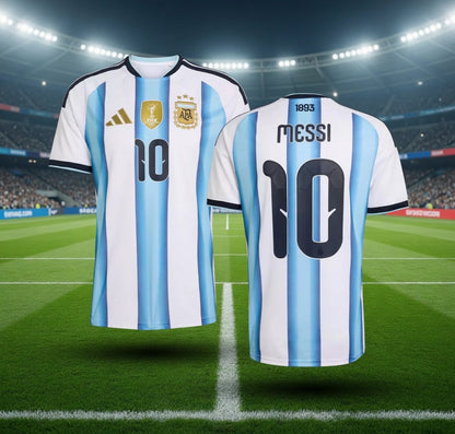 Argentina 🇦🇷 NEW !! 2026 World Cup “Champions” Home Jersey.