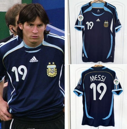 Argentina 🇦🇷 2006 World Cup Away Jersey. - World Cup Retro Soccer Shop