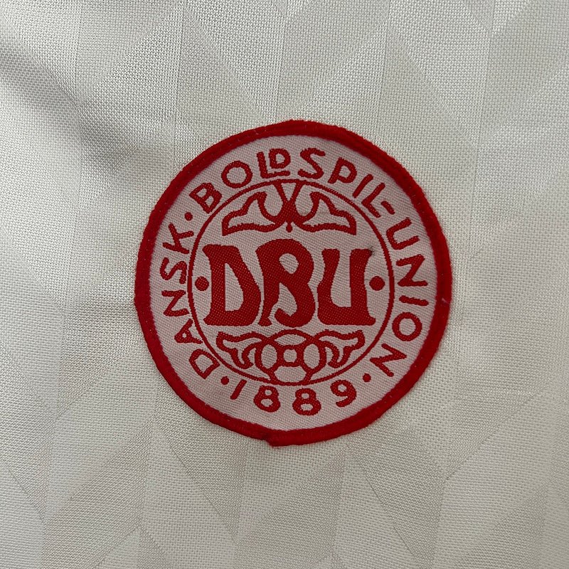 Denmark 🇩🇰 Euro 1988 Away Jersey. - World Cup Retro Soccer Shop