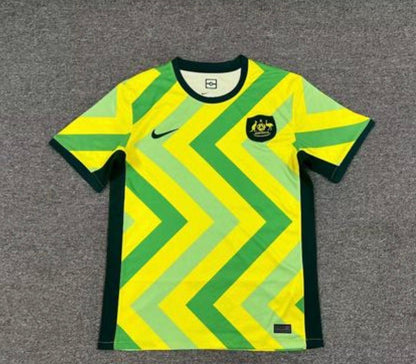 Australia 🇦🇺 2025 Kids Kit Set Home Jersey, Shorts & Socks. - World Cup Retro Soccer Shop