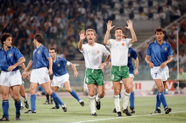 Ireland 🇮🇪 1990 World Cup Away Jersey. - World Cup Retro Soccer Shop