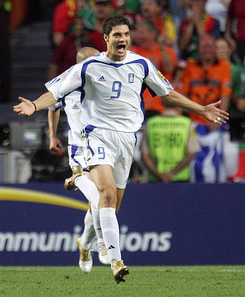 Greece 🇬🇷 Euro 2004 “Champions” Away Jersey. - World Cup Retro Soccer Shop
