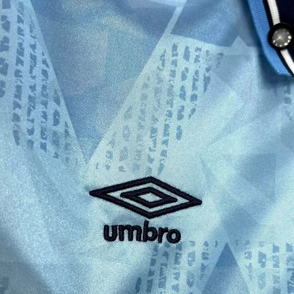 Manchester City FC 89/91 Home Retro Jersey.