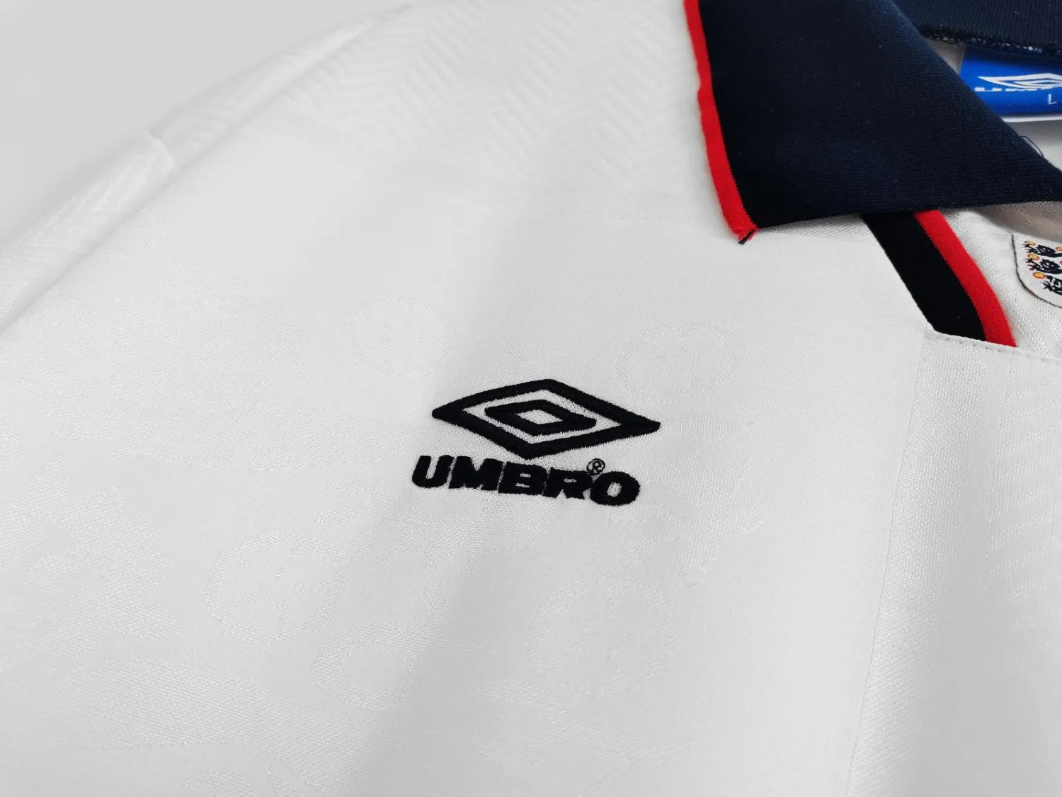 England 🏴󠁧󠁢󠁥󠁮󠁧󠁿 1994 Home Jersey. - World Cup Retro Soccer Shop
