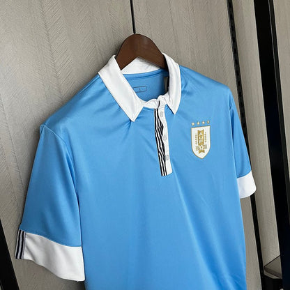 Uruguay 🇺🇾 100th Anniversary Edition Home Jersey. - World Cup Retro Soccer Shop