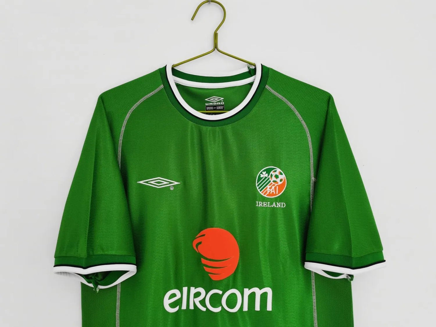 Ireland 🇮🇪 2002 World Cup Home Jersey. - World Cup Retro Soccer Shop