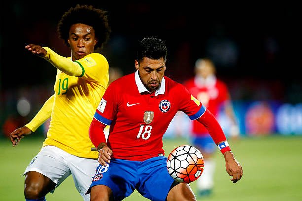 Chile 🇨🇱 2015 Home Jersey. - World Cup Retro Soccer Shop