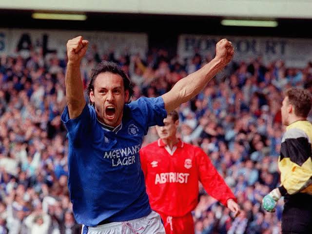 Glasgow Rangers 1990/92 Home Retro Kit.