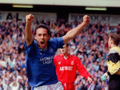 Glasgow Rangers 1990/92 Home Retro Kit.