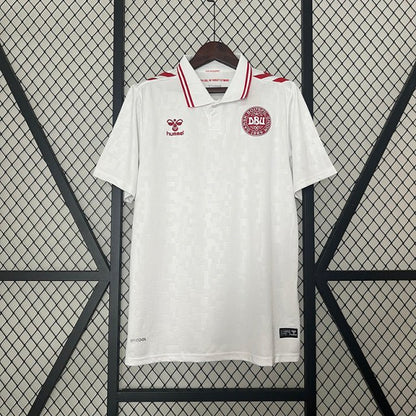 Denmark 🇩🇰 Euro 2024 Away Jersey. - World Cup Retro Soccer Shop