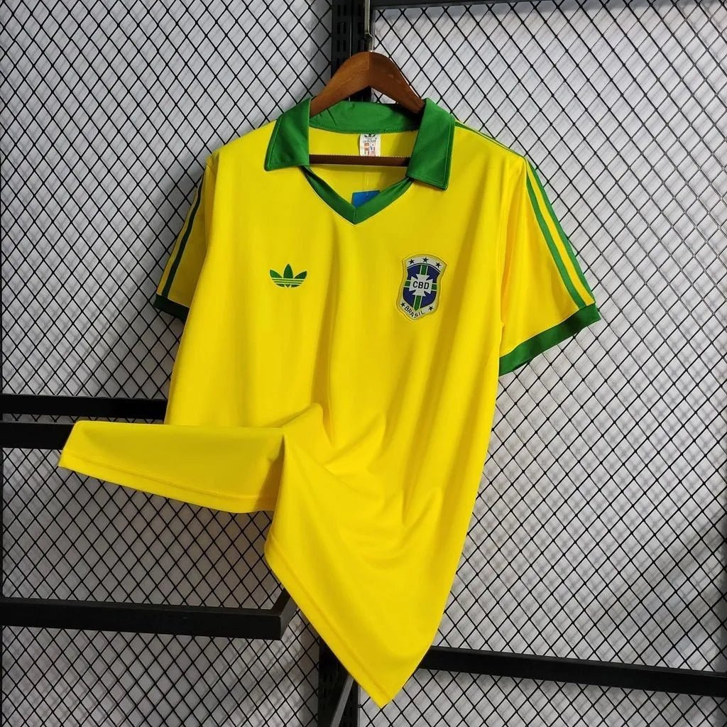 Brazil 🇧🇷 1978 World Cup Home Jersey. - World Cup Retro Soccer Shop