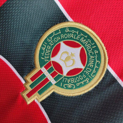 Morocco 🇲🇦 1998 World Cup Third Jersey. - World Cup Retro Soccer Shop