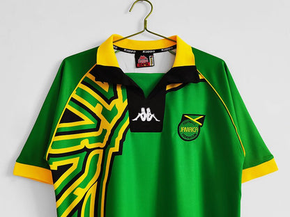 Jamaica 🇯🇲 1998 World Cup Away Jersey. - World Cup Retro Soccer Shop
