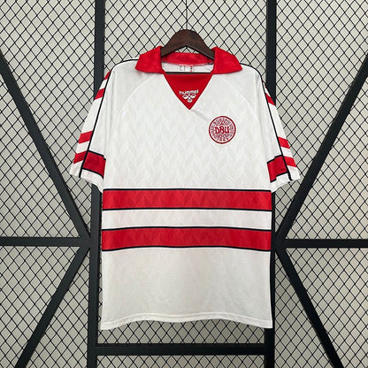 Denmark 🇩🇰 Euro 1988 Away Jersey. - World Cup Retro Soccer Shop