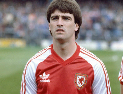 Wales 🏴󠁧󠁢󠁷󠁬󠁳󠁿 1982 Home Jersey. - World Cup Retro Soccer Shop