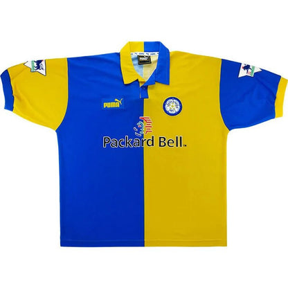 Leeds United 1997/98 Retro Away Kit. - World Cup Retro Soccer Shop