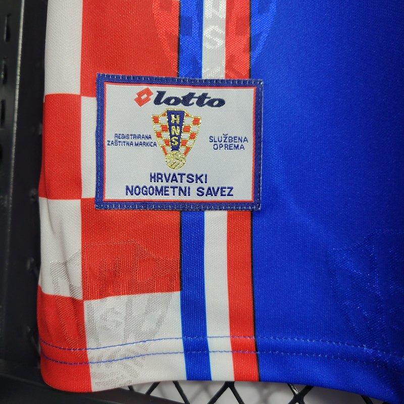 Croatia 🇭🇷 1998 World Cup Away Jersey. - World Cup Retro Soccer Shop