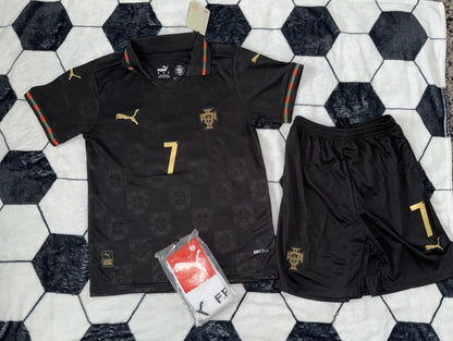 Portugal 🇵🇹 Special “Eusebio” Edition  2026 Kids Kit Set, Home Jersey Shorts & Socks.