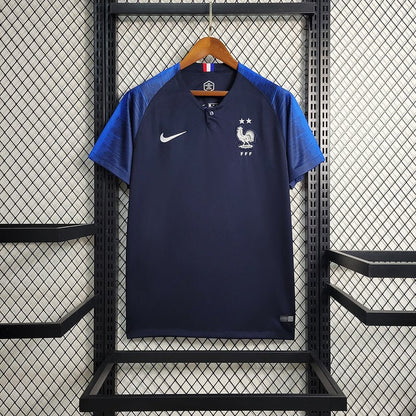 France 🇫🇷 2018 World Cup Champions Home Jersey. - World Cup Retro Soccer Shop