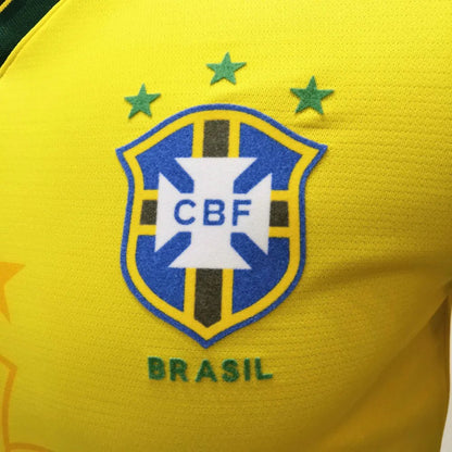 Brazil 🇧🇷 1994 World Cup “Champions” Home Jersey. - World Cup Retro Soccer Shop