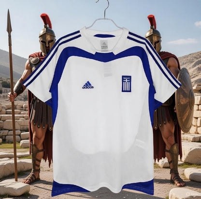 Greece 🇬🇷 Euro 2004 “Champions” Away Jersey. - World Cup Retro Soccer Shop
