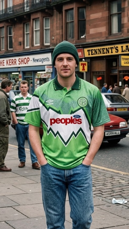 Celtic FC 91/92 Away Retro Kit.
