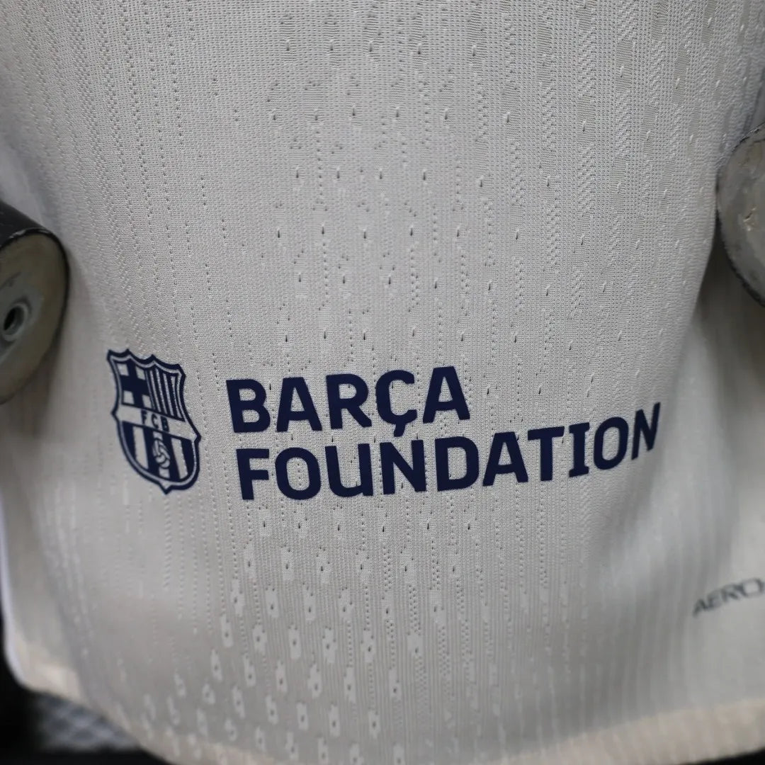 Barcelona FC 26/27 4th short sleeve jersey by World Cup Retro Soccer Shop, featuring team colors and official logo.
