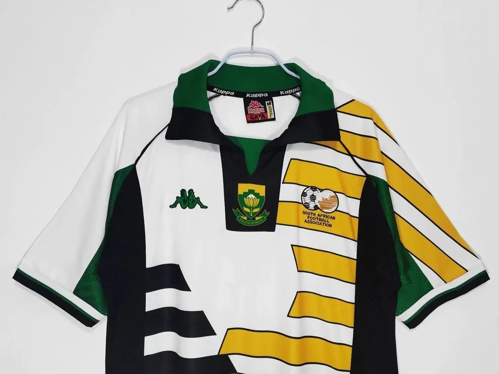 South Africa 🇿🇦 1998 World Cup Home Jersey. - World Cup Retro Soccer Shop