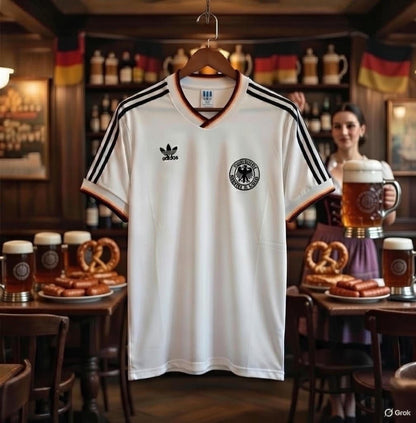 Germany 🇩🇪 1986 World Cup Home Jersey. - World Cup Retro Soccer Shop
