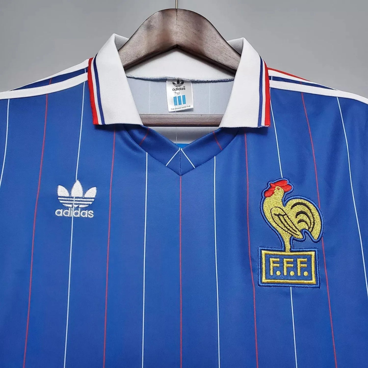 France 🇫🇷 1982 World Cup Home Jersey. - World Cup Retro Soccer Shop
