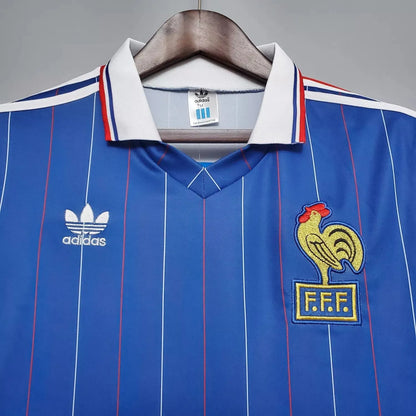 France 🇫🇷 1982 World Cup Home Jersey. - World Cup Retro Soccer Shop