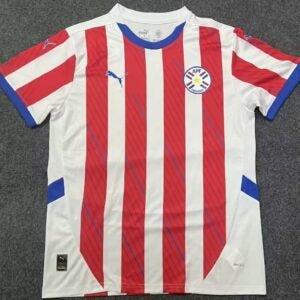 Paraguay 🇵🇾 2023 Home Jersey. - World Cup Retro Soccer Shop