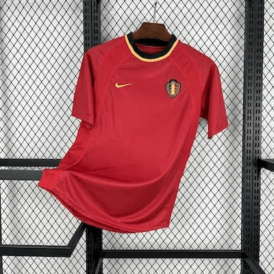 Belgium 🇧🇪 2000 Home Jersey. - World Cup Retro Soccer Shop