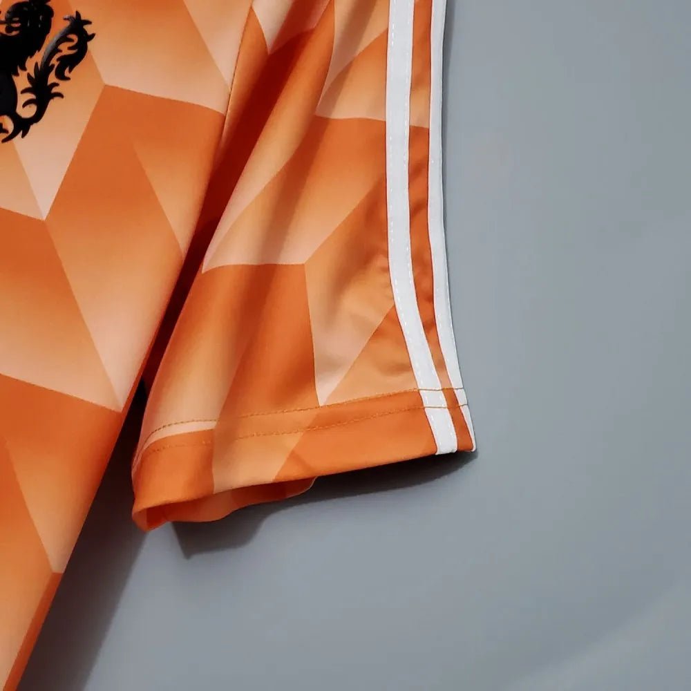 Netherlands 🇳🇱 1988 European Cup Champions Home Jersey. - World Cup Retro Soccer Shop