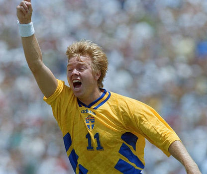 Sweden 🇸🇪 1994 World Cup Home Jersey. - World Cup Retro Soccer Shop