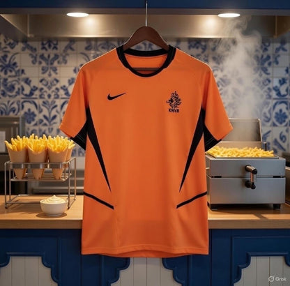 Netherlands 🇳🇱 2002 World Cup Home Jersey. - World Cup Retro Soccer Shop