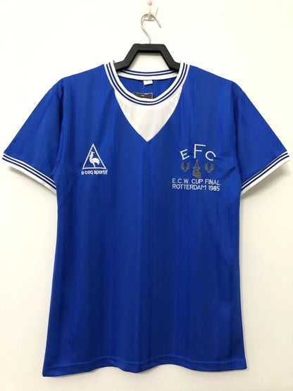 Everton FC 1985 European Cup Winners Cup Final Retro Home Jersey.