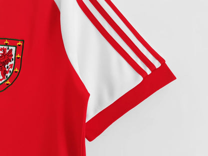 Wales 🏴󠁧󠁢󠁷󠁬󠁳󠁿 1982 Home Jersey. - World Cup Retro Soccer Shop