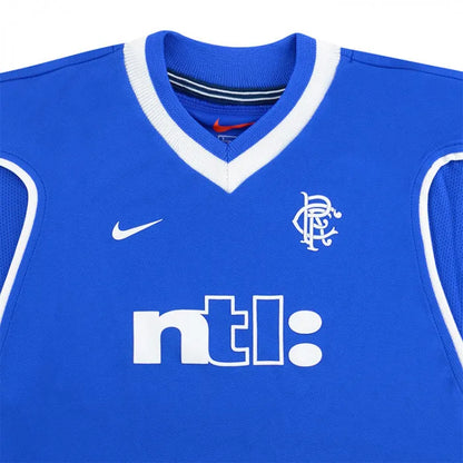 Glasgow Rangers 99/2000 Home Retro Kit.