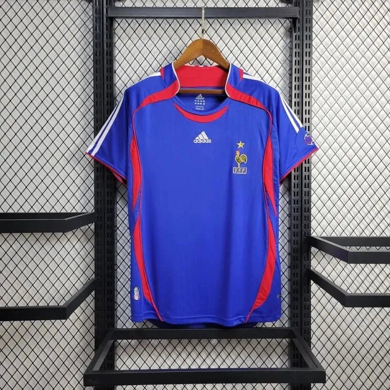 France 🇫🇷 2006 World Cup Home Jersey. - World Cup Retro Soccer Shop