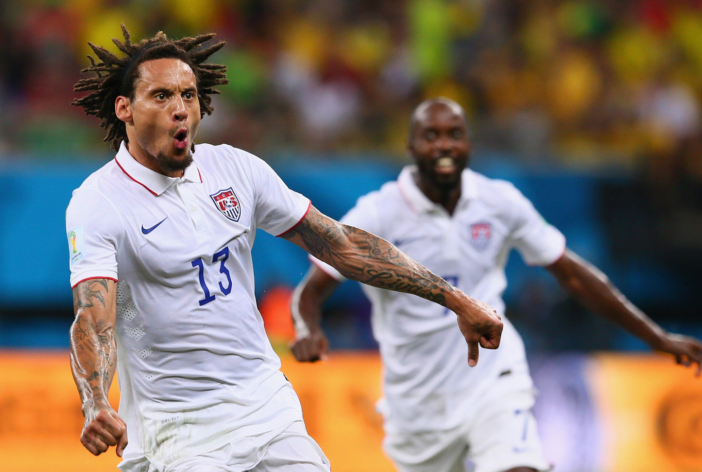 USA 🇺🇸 2014 World Cup Home Jersey. - World Cup Retro Soccer Shop